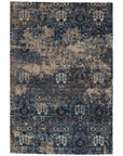 Jaipur Polaris Genesee Trellis Floral Blue Beige POL47 Rug