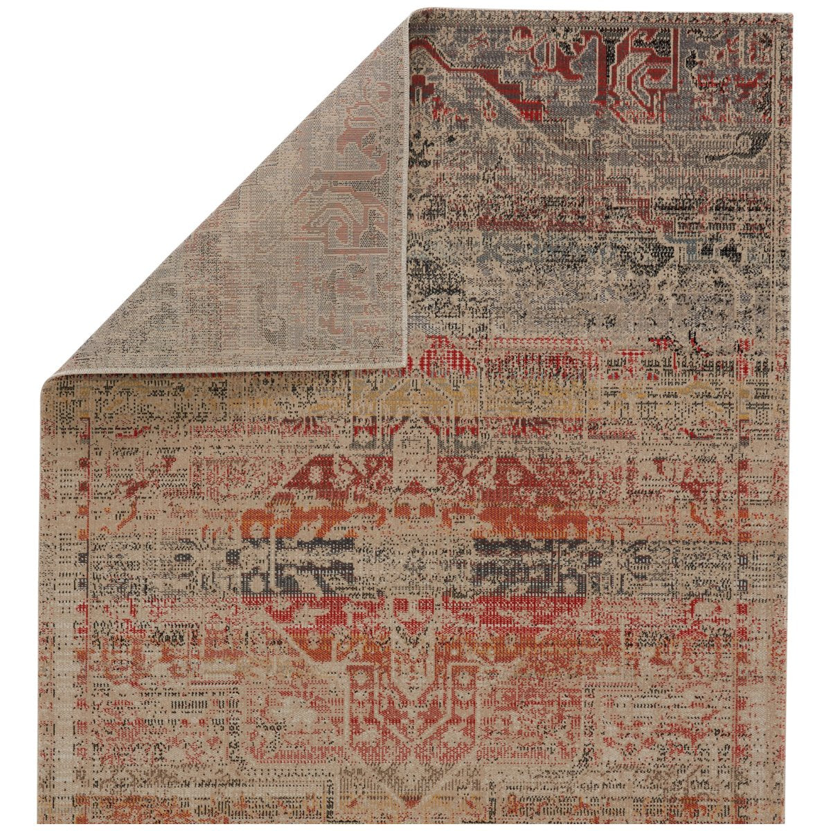 Jaipur Polaris Altona Medallion Multicolor Beige POL49 Rug