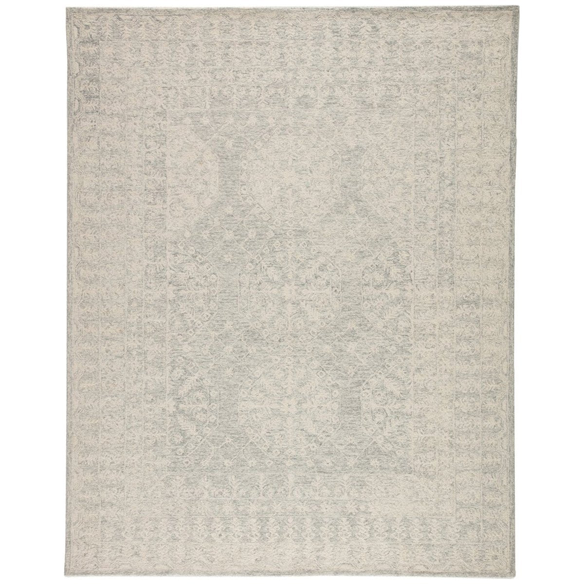 Jaipur Province Linde Medallion Gray White PRO01 Rug