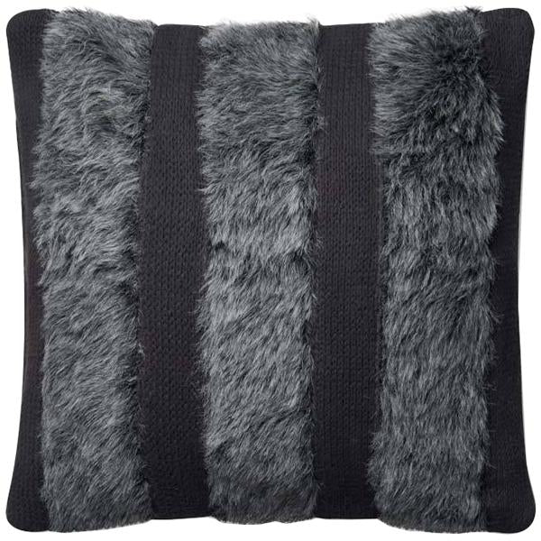 Loloi P0519 Grey 22&quot; x 22&quot; Pillow, Set of 2