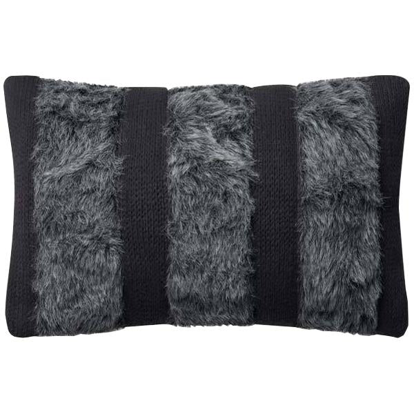 Loloi P0519 Grey 13&quot; x 21&quot; Pillow, Set of 2