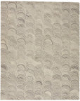 Jaipur Pathways by Verde Home Tokyo Geometric Trellis Gray PVH02 Rug