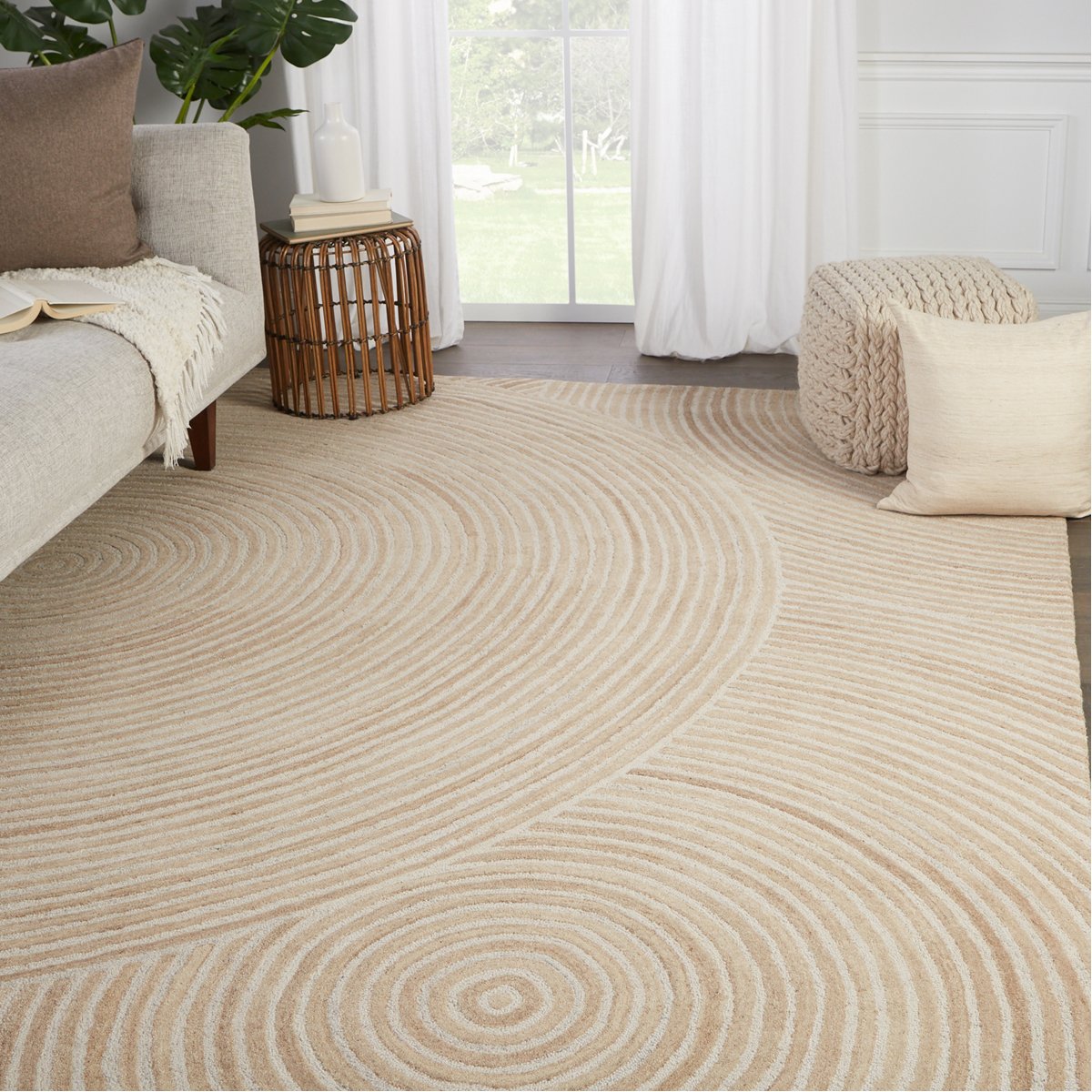 Jaipur Pathways by Verde Home London Geometric Brown PVH07 Rug