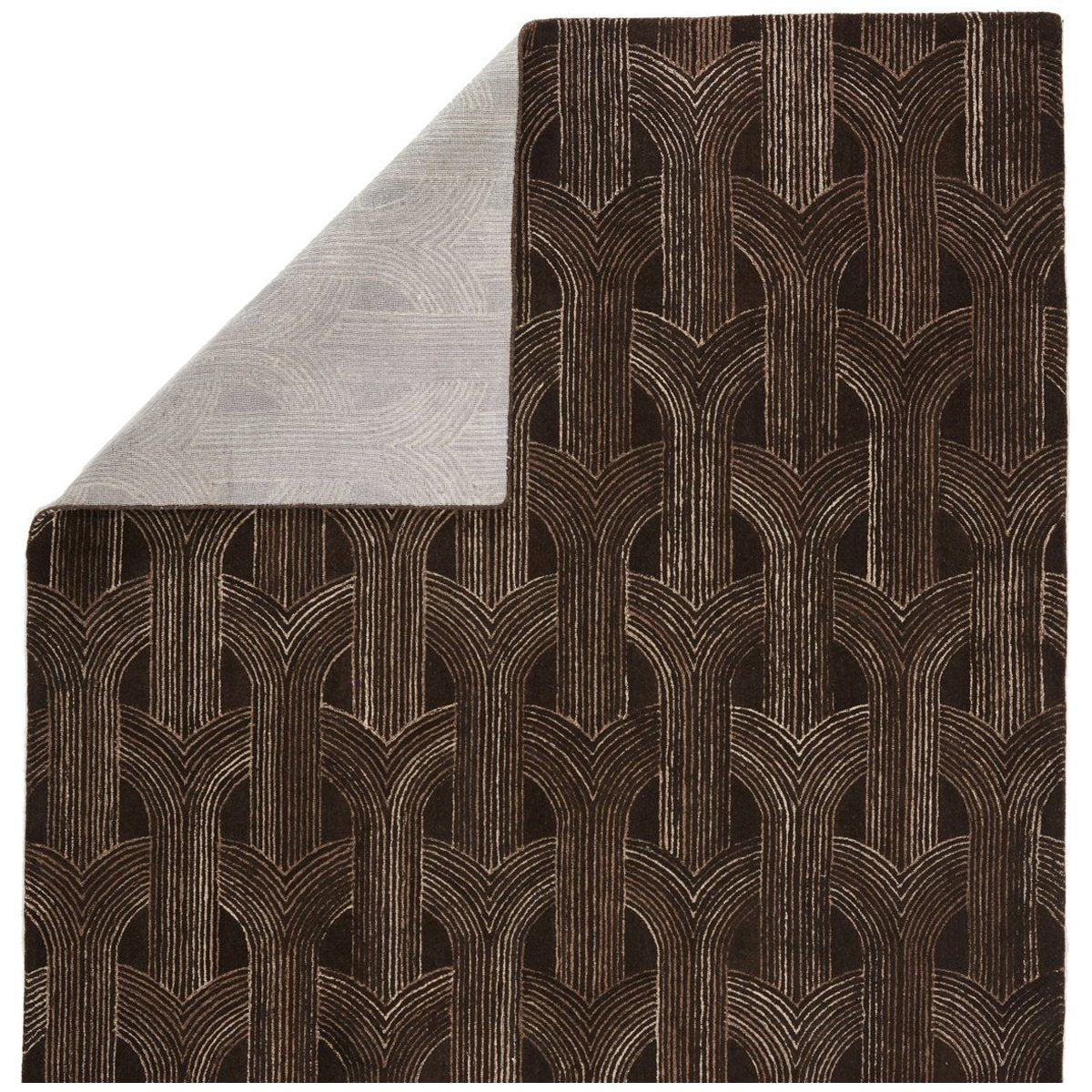 Jaipur Pathways by Verde Home Manhattan Trellis Brown PVH09 Rug