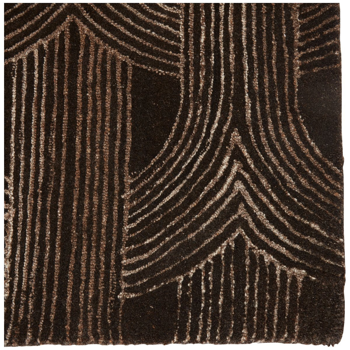 Jaipur Pathways by Verde Home Manhattan Trellis Brown PVH09 Rug