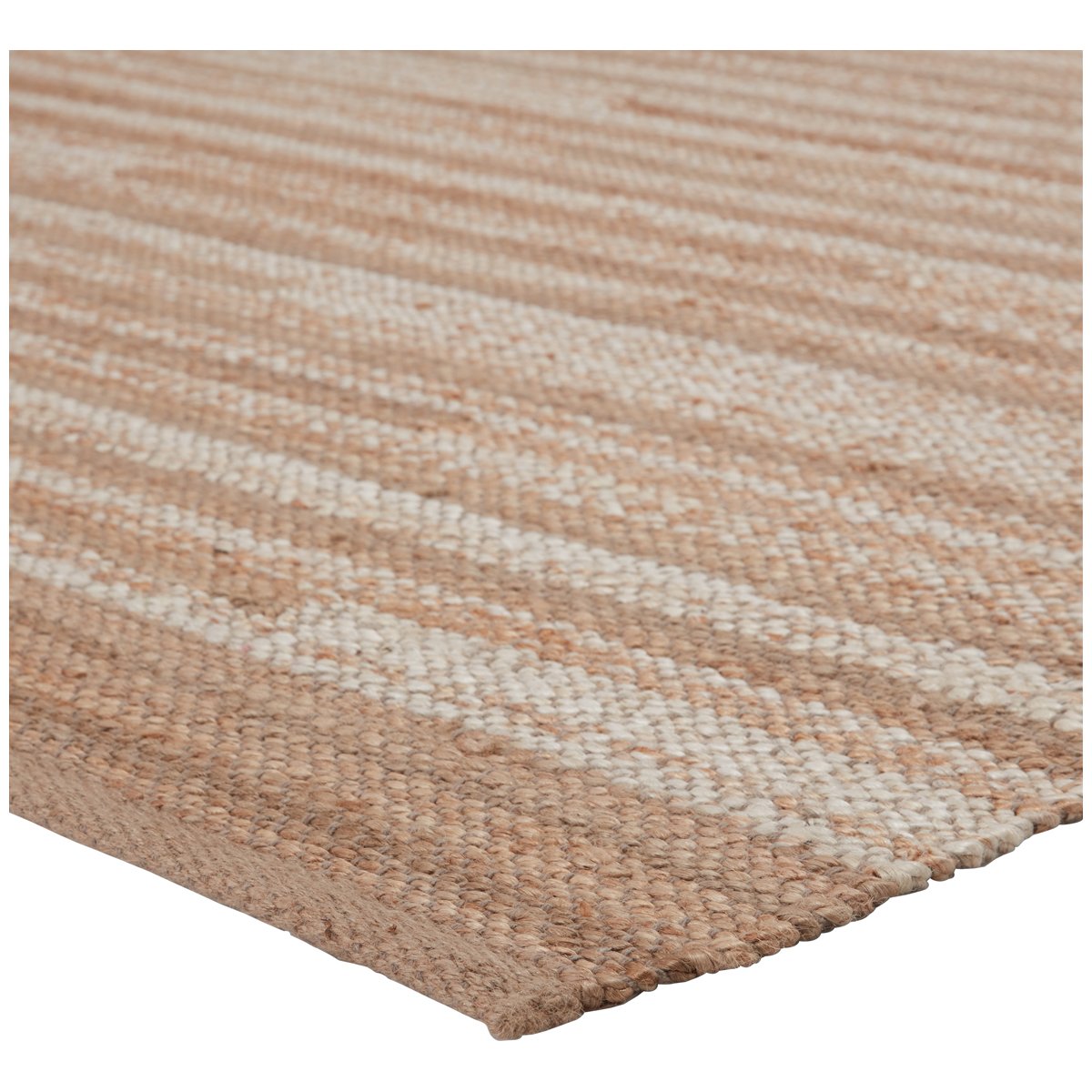 Jaipur Rampart Avena Stripes Beige Cream RAM01 Rug