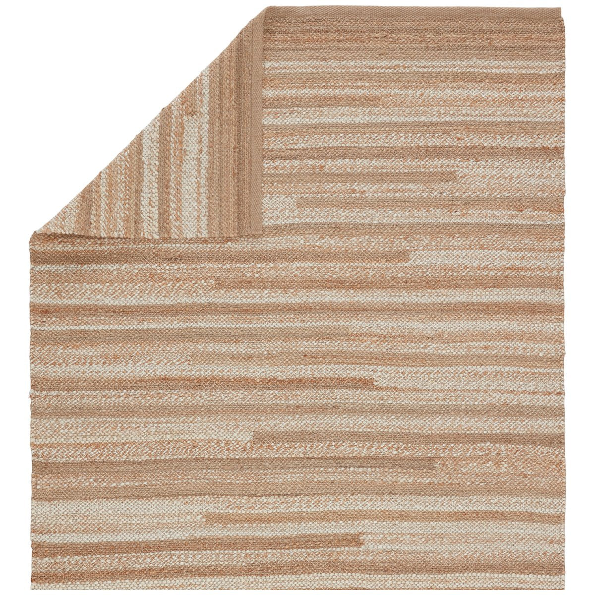 Jaipur Rampart Avena Stripes Beige Cream RAM01 Rug