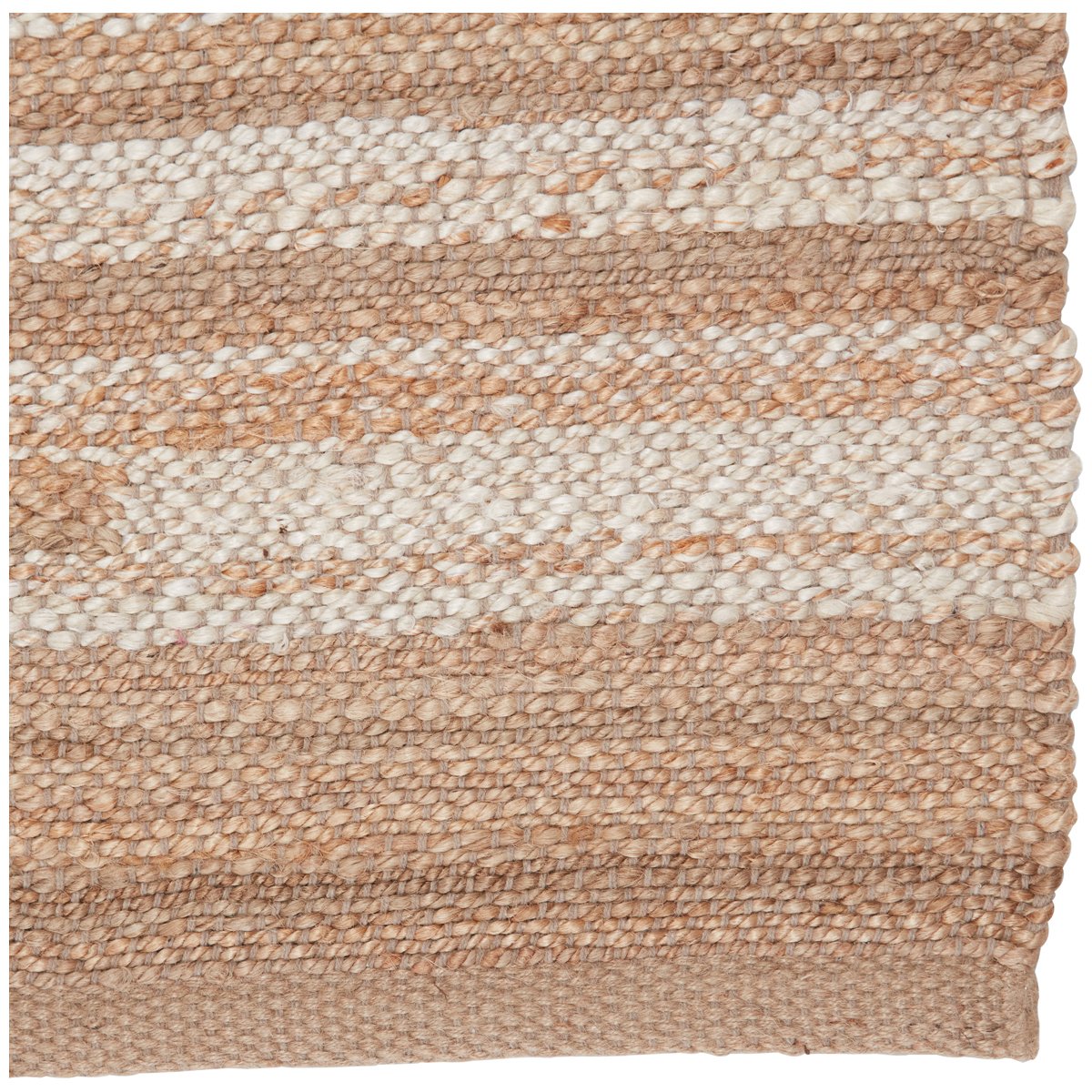 Jaipur Rampart Avena Stripes Beige Cream RAM01 Rug