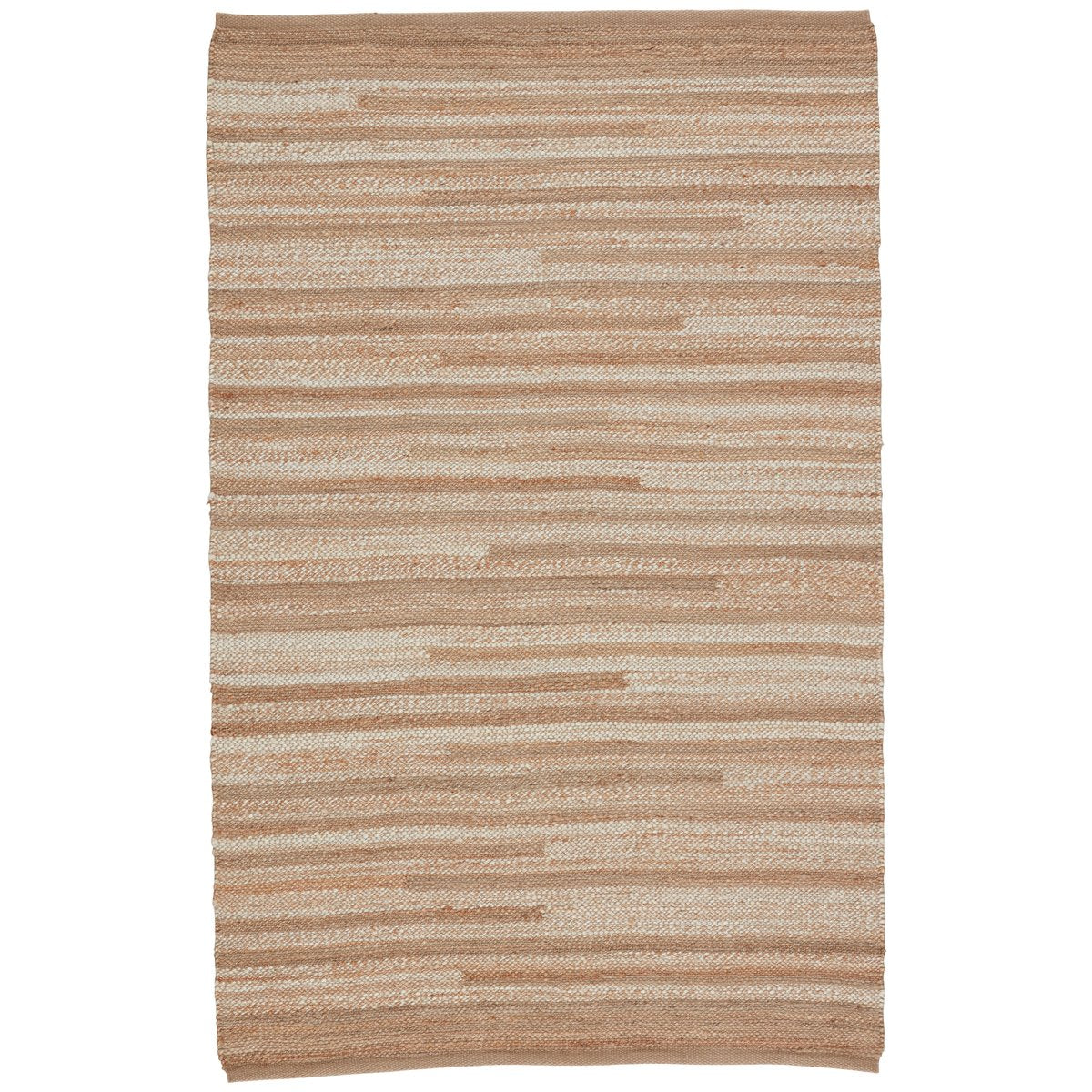 Jaipur Rampart Avena Stripes Beige Cream RAM01 Rug