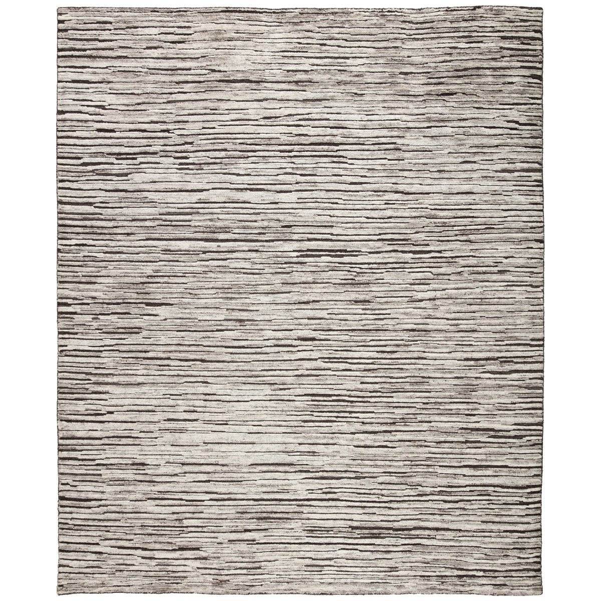 Jaipur Reign Ramsay Stripes Dark Gray Ivory REI13 Rug