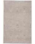 Jaipur Revolution Williamsburg Trellis Medallion Gray Beige REL11 Rug