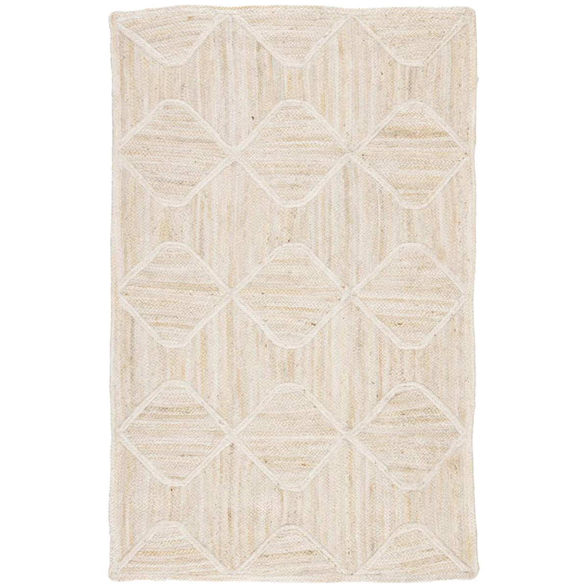 Jaipur Naturals Tobago Sisal Bow Trellis Ivory Beige NAT41 Rug