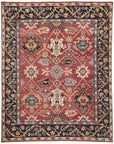 Jaipur Salinas Aika Medallion Red Multicolor SLN02 Rug