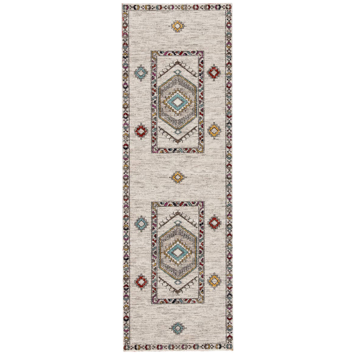 Jaipur Polaris Tov Medallion Light Gray Multicolor POL10 Rug