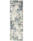 Jaipur Caicos Sisario Abstract Blue Gray CAI03 Rug