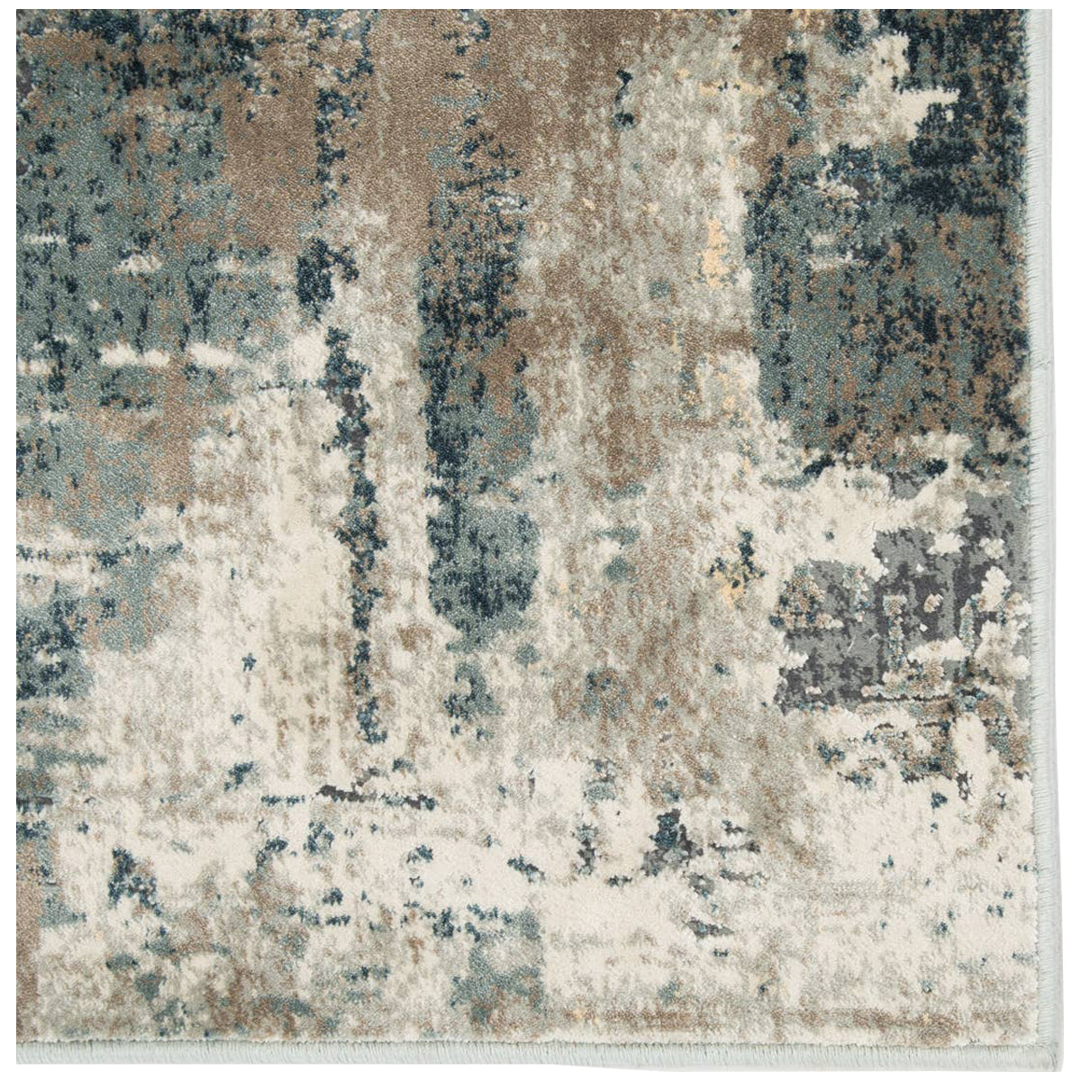 Jaipur Caicos Sisario Abstract Blue Gray CAI03 Rug