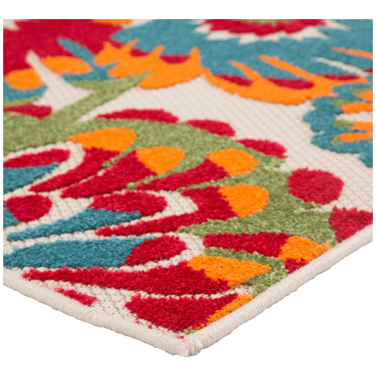 Jaipur Belize Balfour Floral Red Multicolor BLZ02 Rug