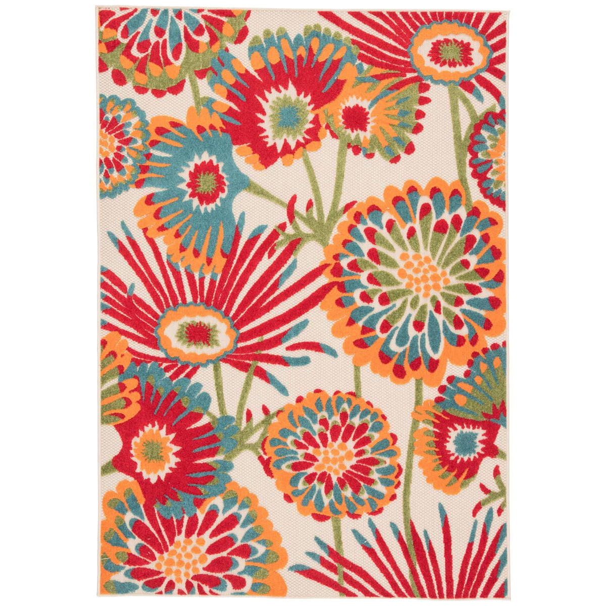 Jaipur Belize Balfour Floral Red Multicolor BLZ02 Rug