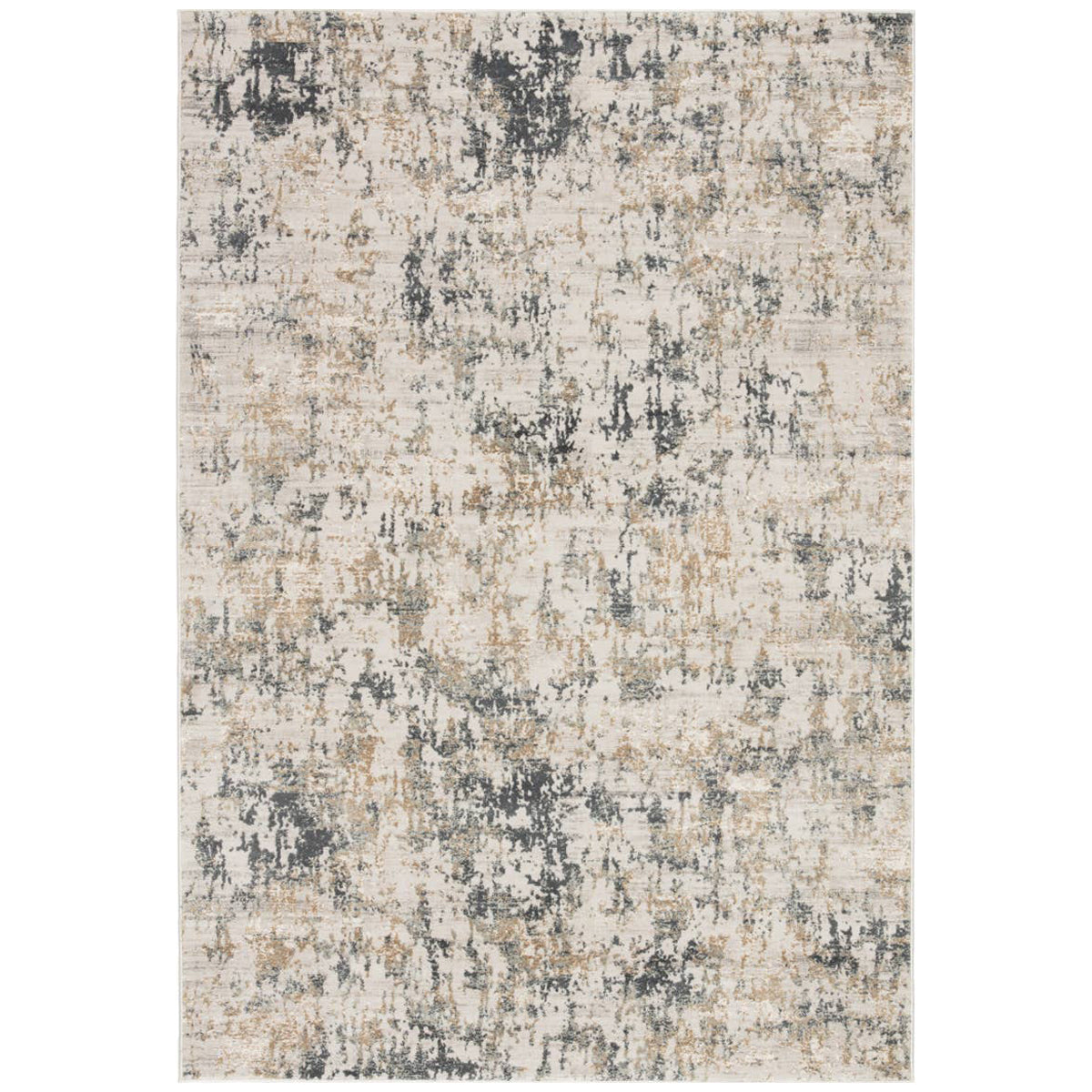 Jaipur Cirque Arvo Abstract CIQ09 White/Dark Gray Area Rug