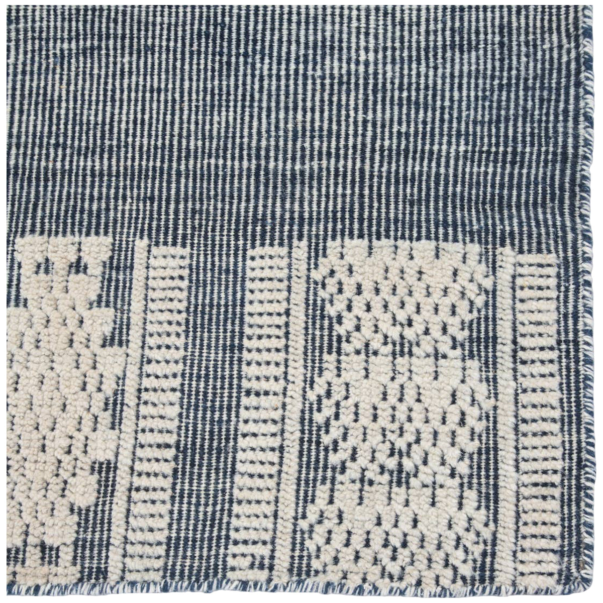 Jaipur Rize Torsby Tribal Blue Ivory RIZ07 Rug