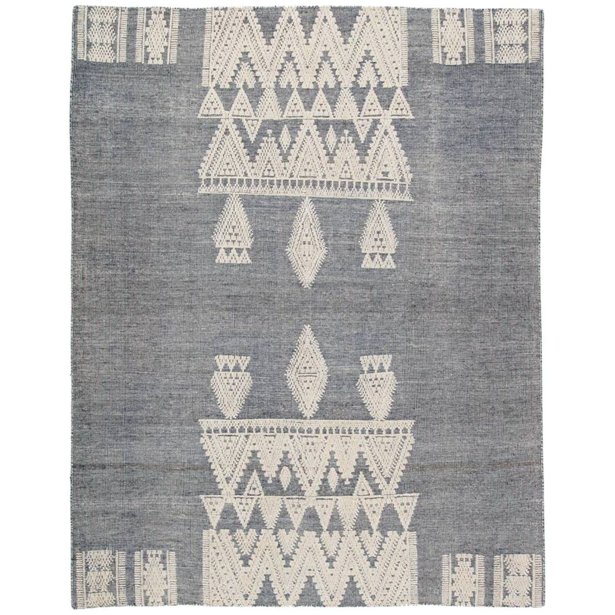 Jaipur Rize Torsby Tribal Blue Ivory RIZ07 Rug