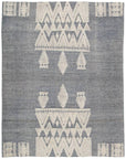 Jaipur Rize Torsby Tribal Blue Ivory RIZ07 Rug