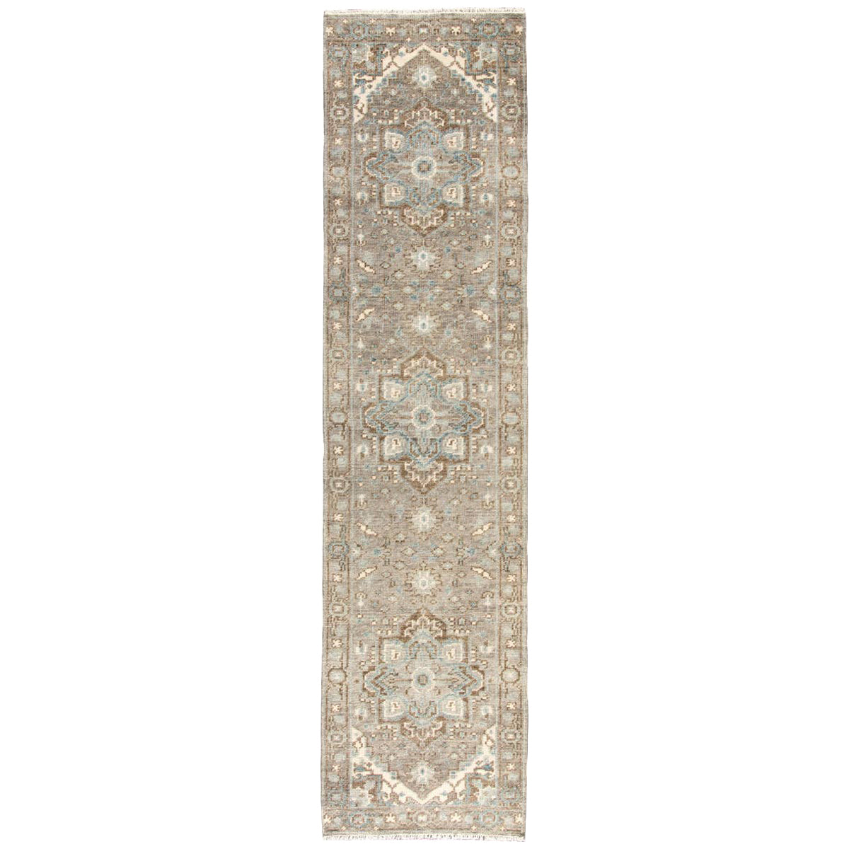 Jaipur Salinas Willa Medallion Gray Blue SLN07 Rug