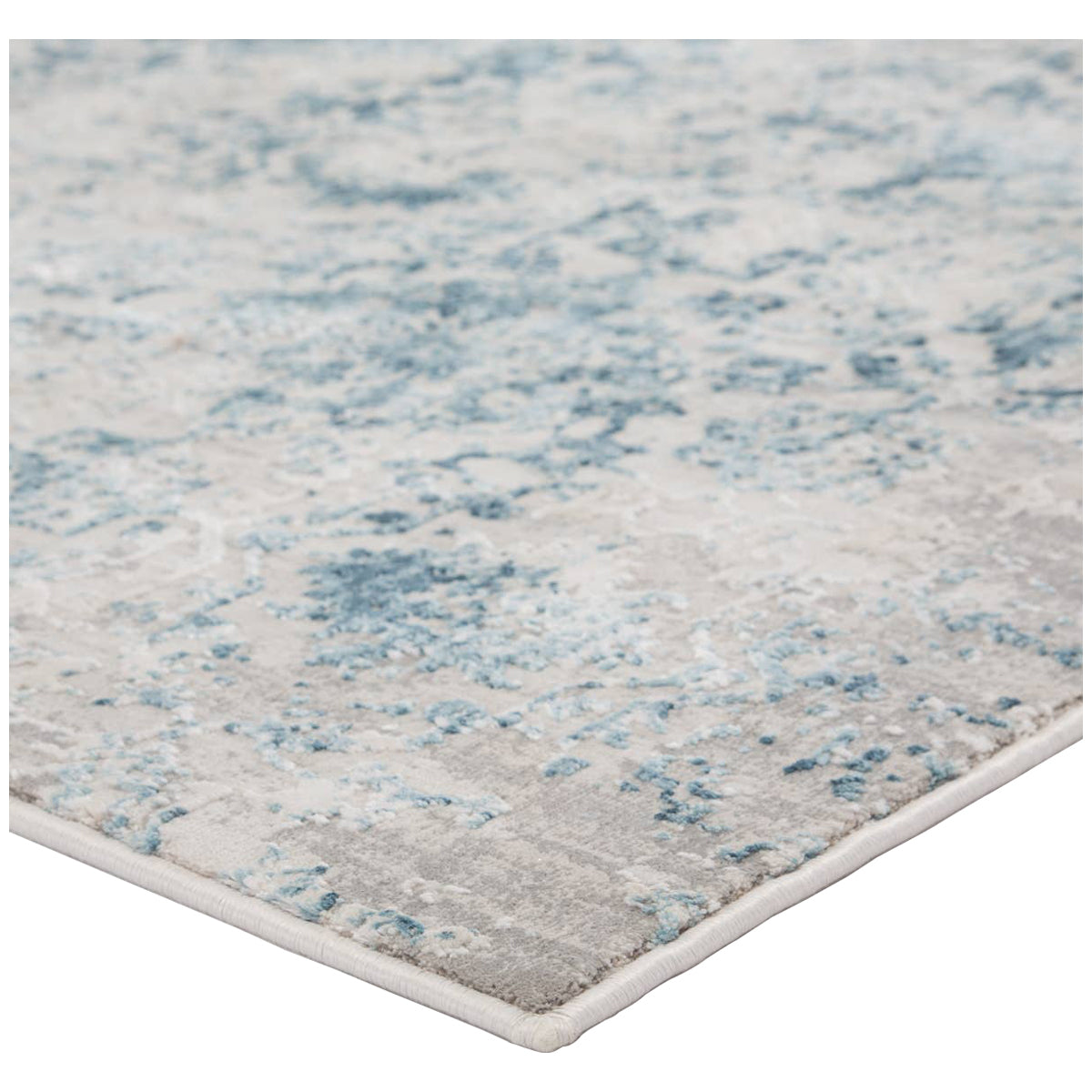 Jaipur Cirque Siena Damask Blue Ivory CIQ20 Rug