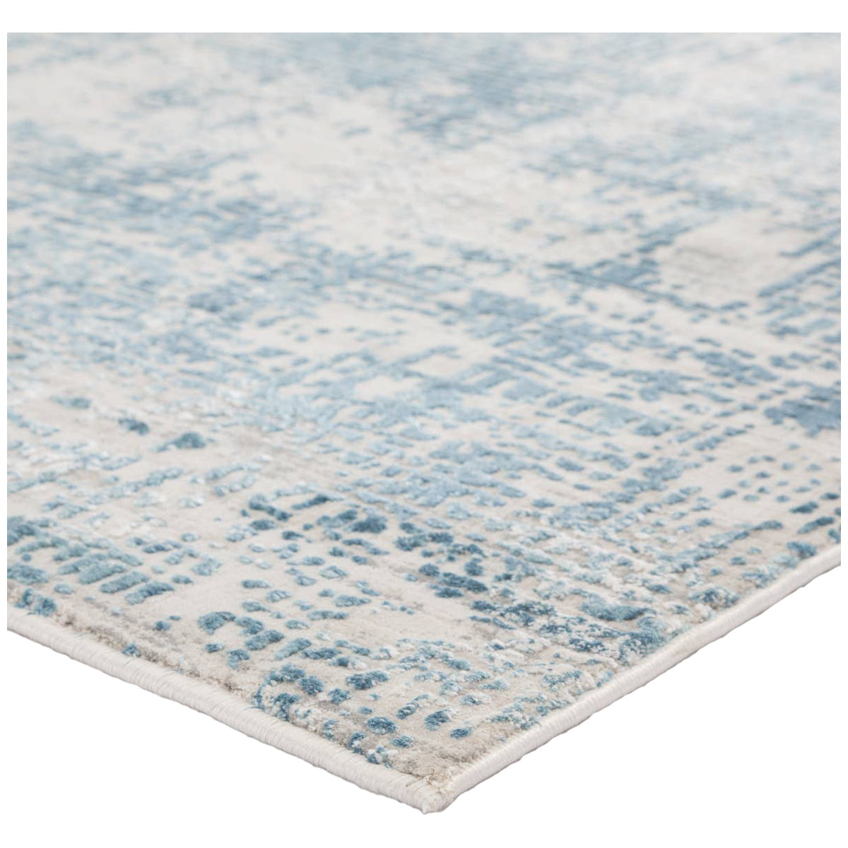 Jaipur Cirque Eero Abstract Blue Ivory CIQ21 Rug