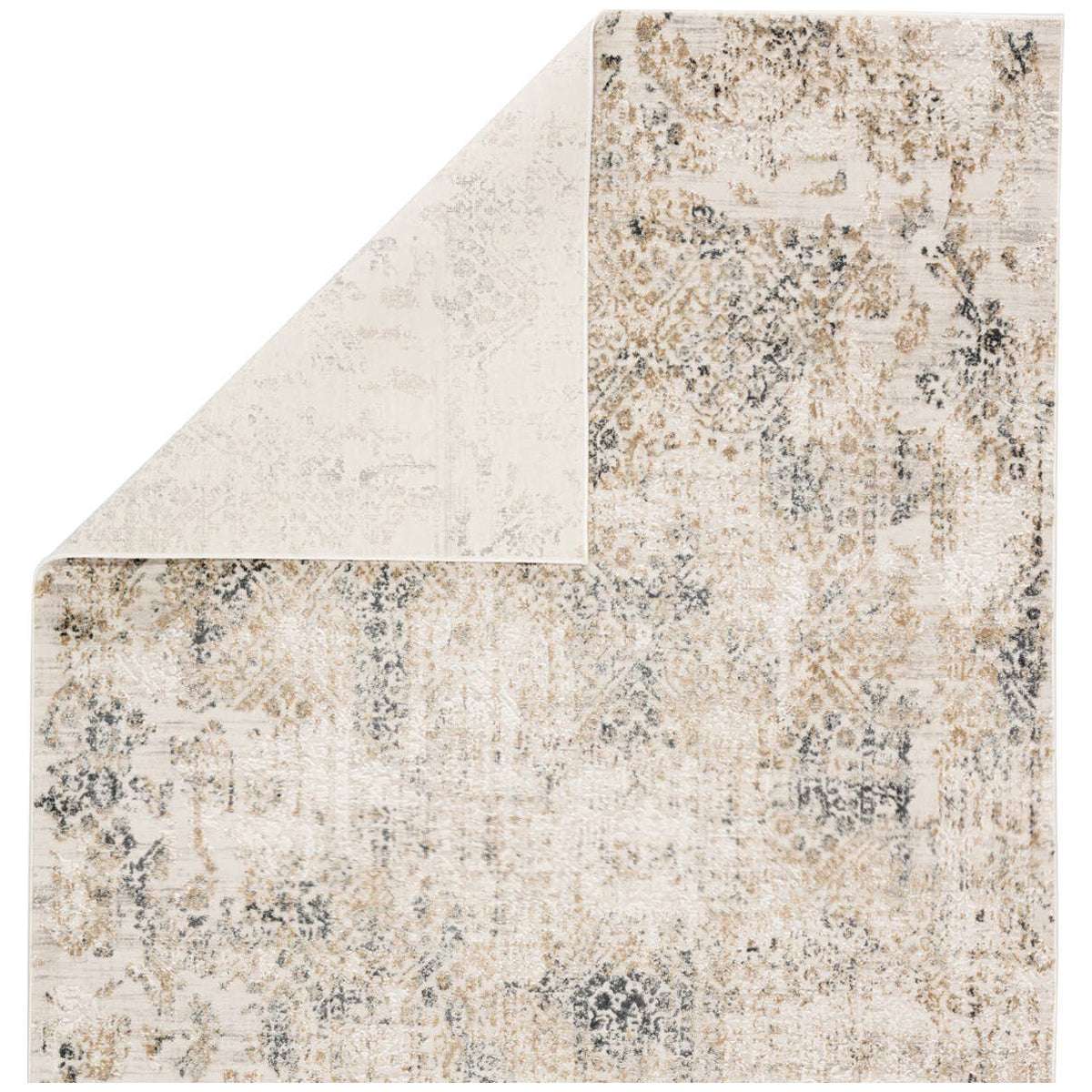 Jaipur Cirque Basilica Geometric Ivory Gray CIQ23 Rug