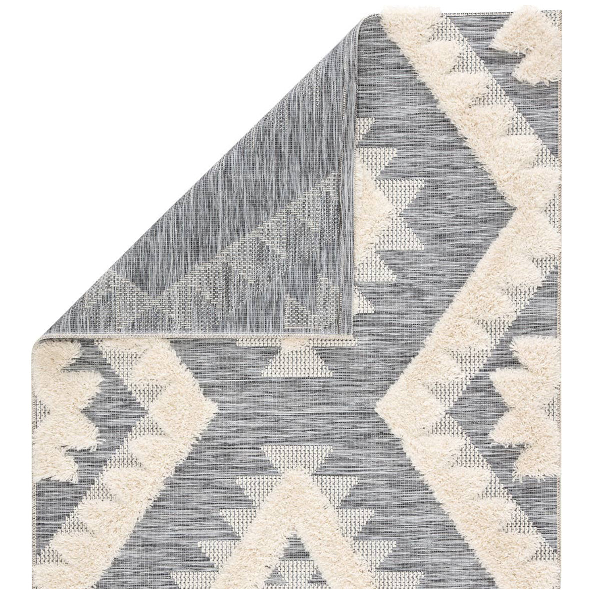 Jaipur Parades Makaya Geometric Gray Cream PAD02 Rug