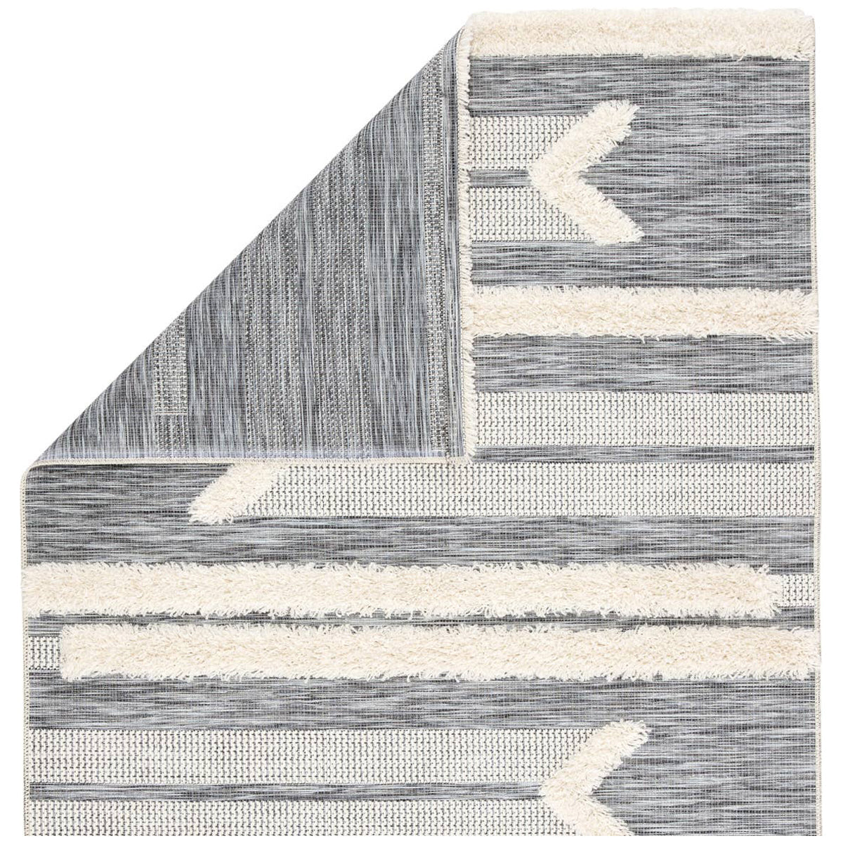 Jaipur Parades Hanai Tribal Gray Cream PAD03 Rug