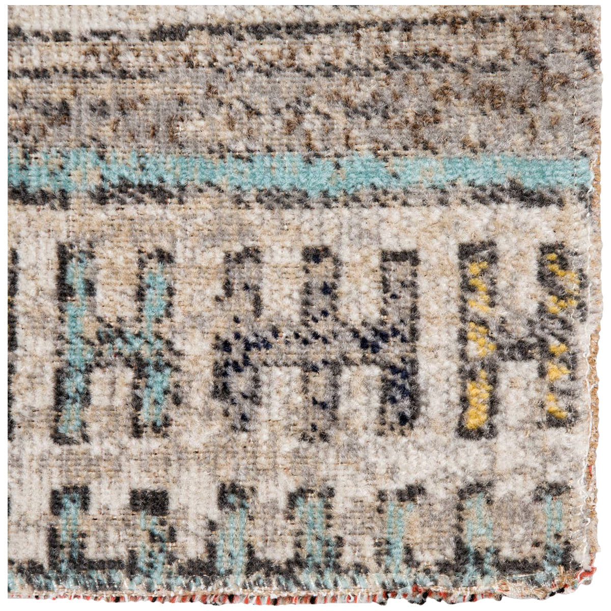 Jaipur Polaris Dez Tribal Blue Yellow POL17 Rug