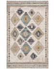 Jaipur Polaris Dez Tribal Blue Yellow POL17 Rug