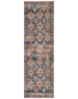 Jaipur Polaris Dez Tribal Blue Orange POL18 Rug