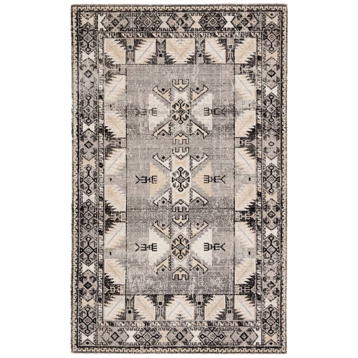 Jaipur Polaris Paloma Tribal Gray Beige POL20 Rug