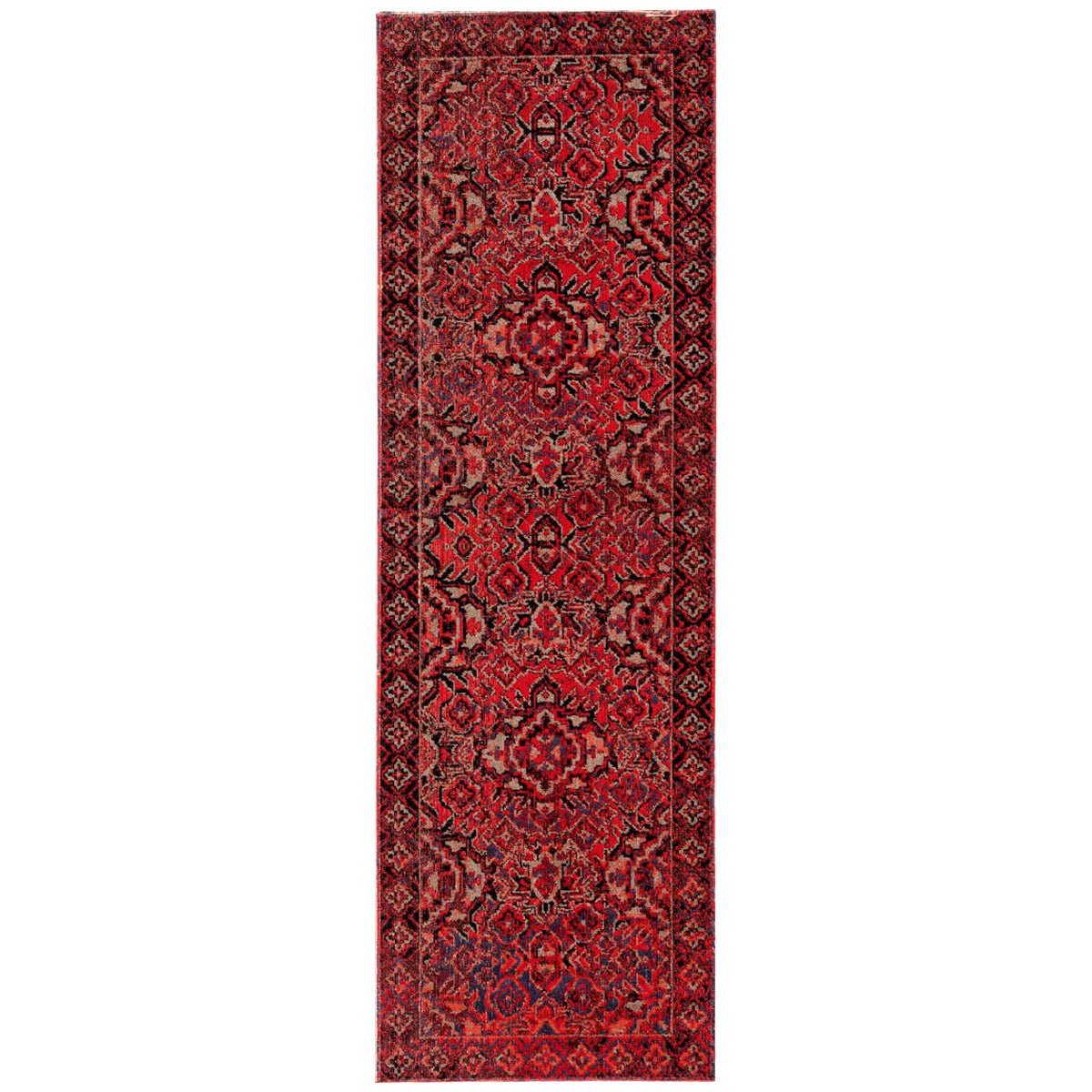 Jaipur Polaris Chaya Medallion Red Black POL21 Rug