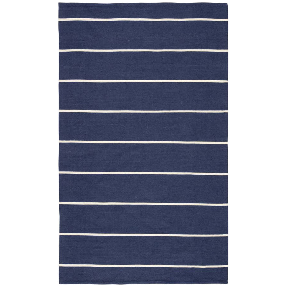 Jaipur Lanai Corbina Striped Dark Blue Ivory LAN02 Rug