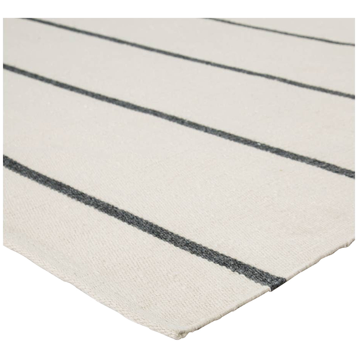 Jaipur Lanai Corbina Striped Ivory Dark Gray LAN04 Rug