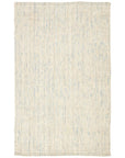 Jaipur Naturals Tobago Bluffton Solid Ivory Blue NAT34 Rug