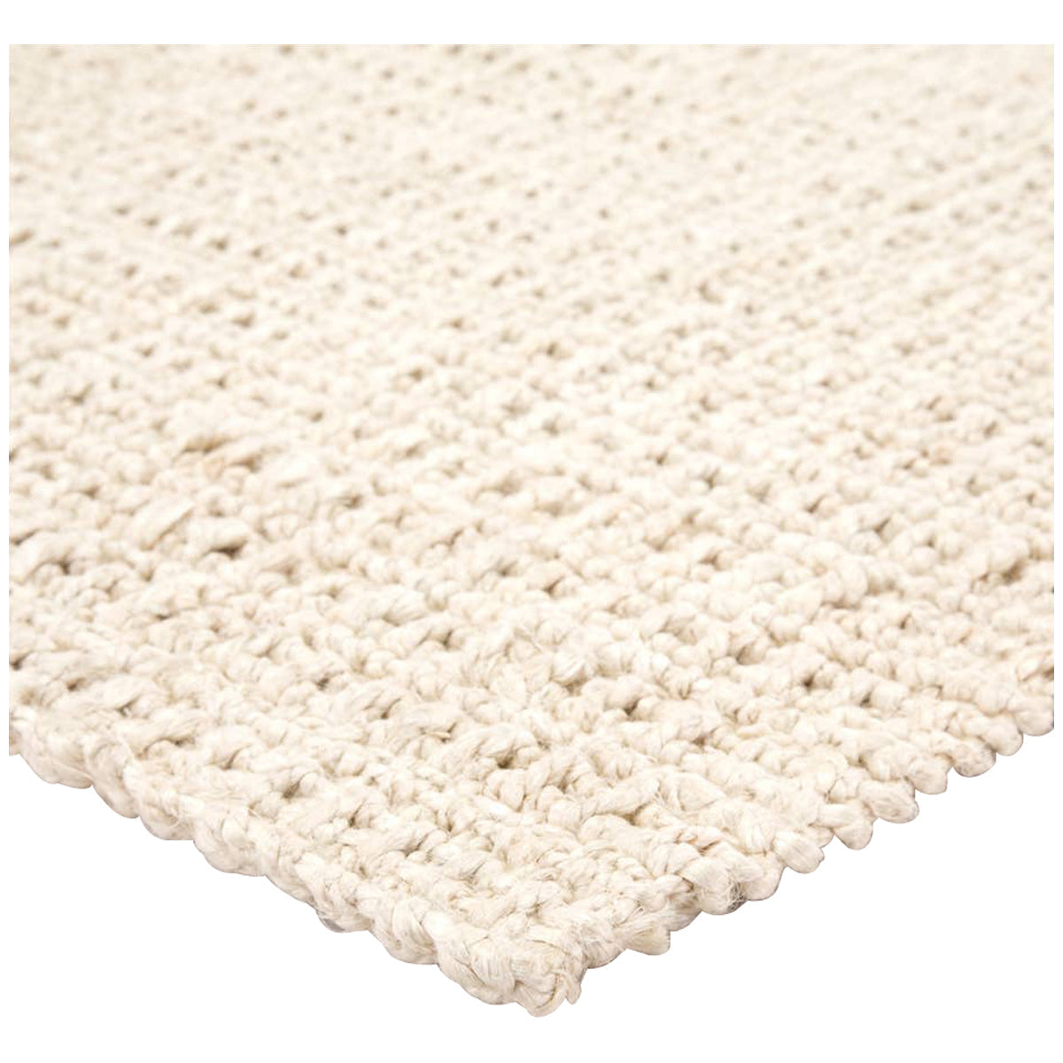 Jaipur Naturals Tobago Tyne Solid Ivory NAT39 Rug