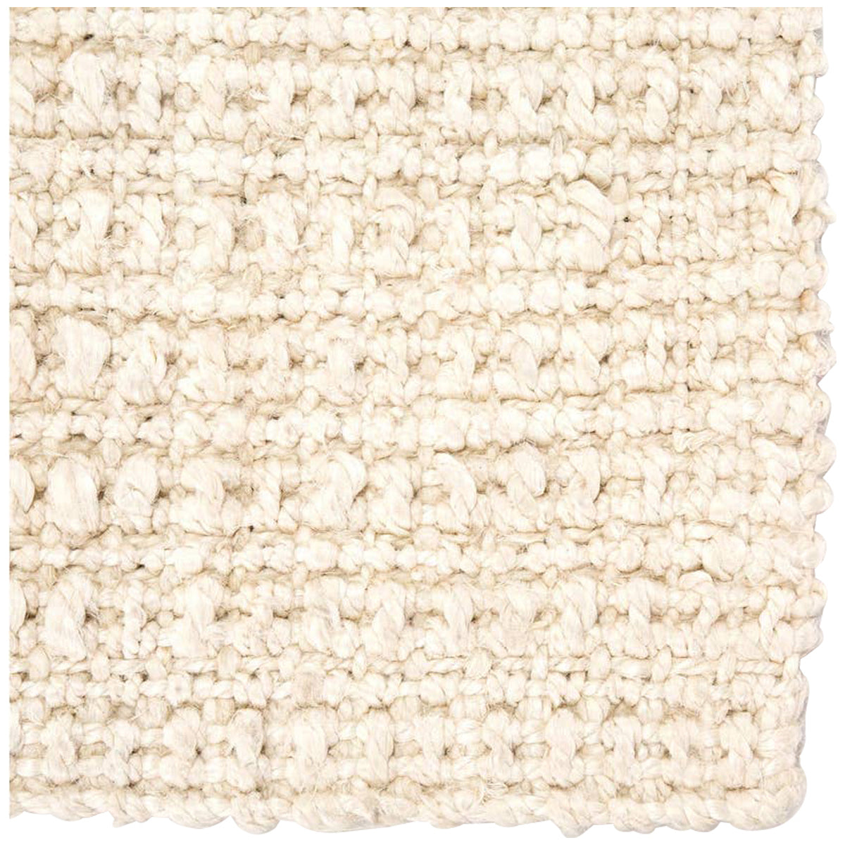 Jaipur Naturals Tobago Tyne Solid Ivory NAT39 Rug