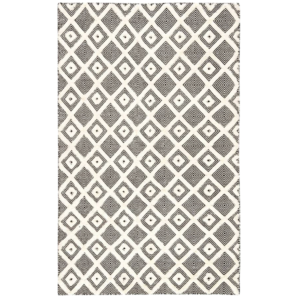 Jaipur Rebecca Bosc Trellis Ivory Black RBC07 Rug