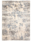 Jaipur Lyra Harmony Abstract Light Gray Blue LYR03 Rug