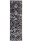 Jaipur Polaris Westlyn Medallion Black Blue POL24 Rug