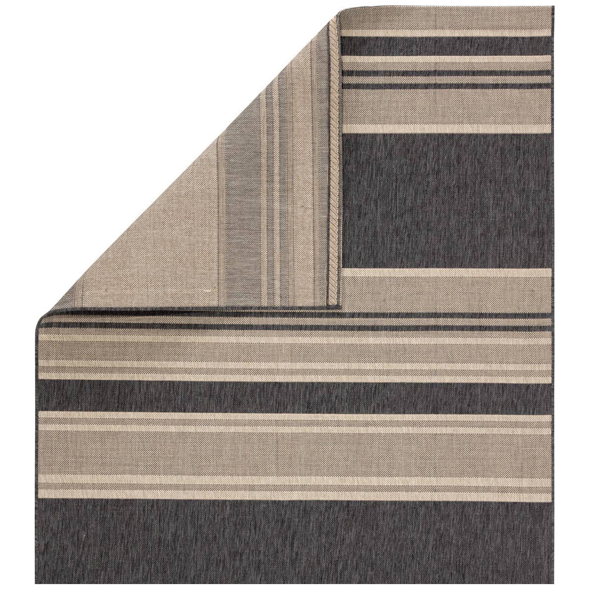 Jaipur Catamaran Pilot Striped Gray Beige CAM04 Rug