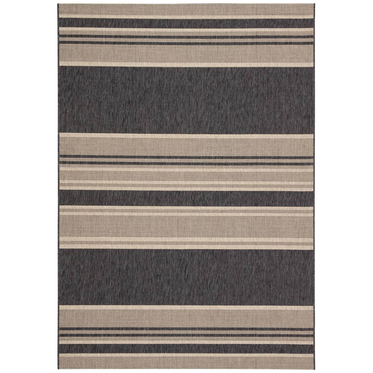 Jaipur Catamaran Pilot Striped Gray Beige CAM04 Rug