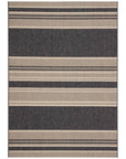 Jaipur Catamaran Pilot Striped Gray Beige CAM04 Rug