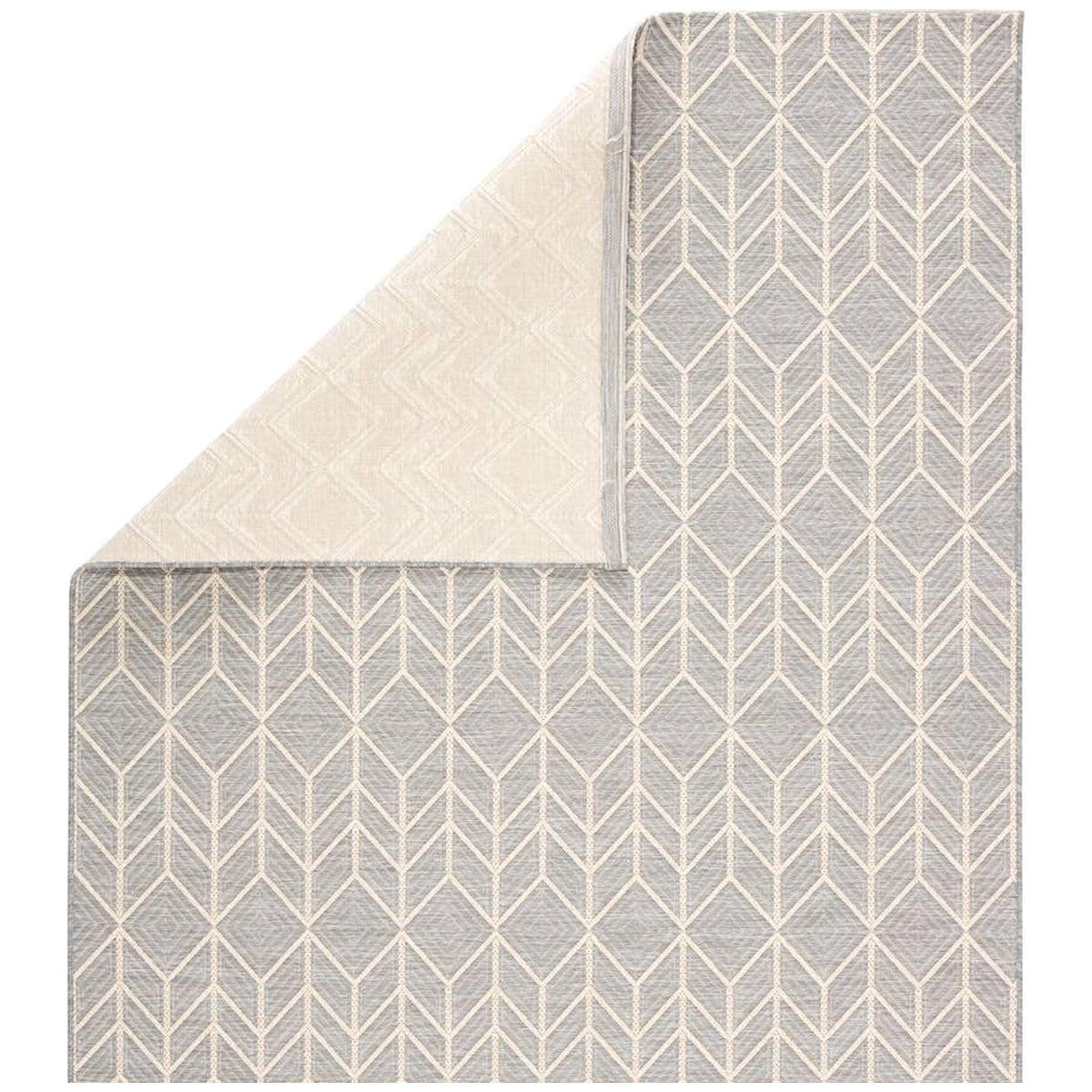 Jaipur Monteclair Galloway Chevron Gray Cream MOC02 Rug