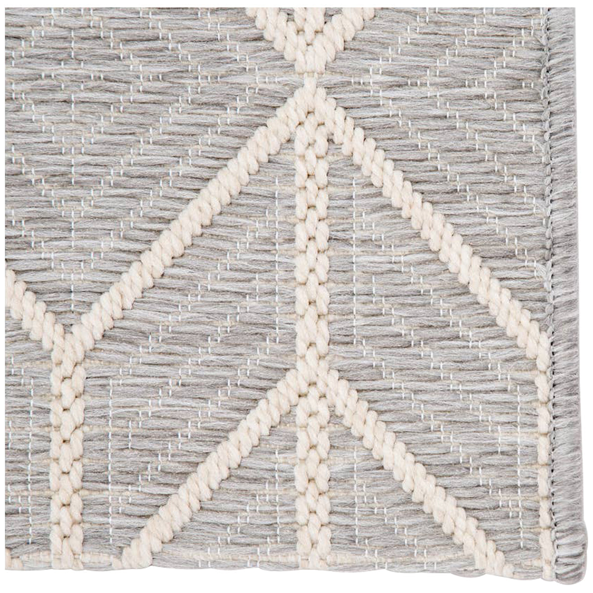 Jaipur Monteclair Galloway Chevron Gray Cream MOC02 Rug